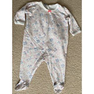 Petit Bateau Baby Girl 3m 3 Months Babygrow Pajama All In One
